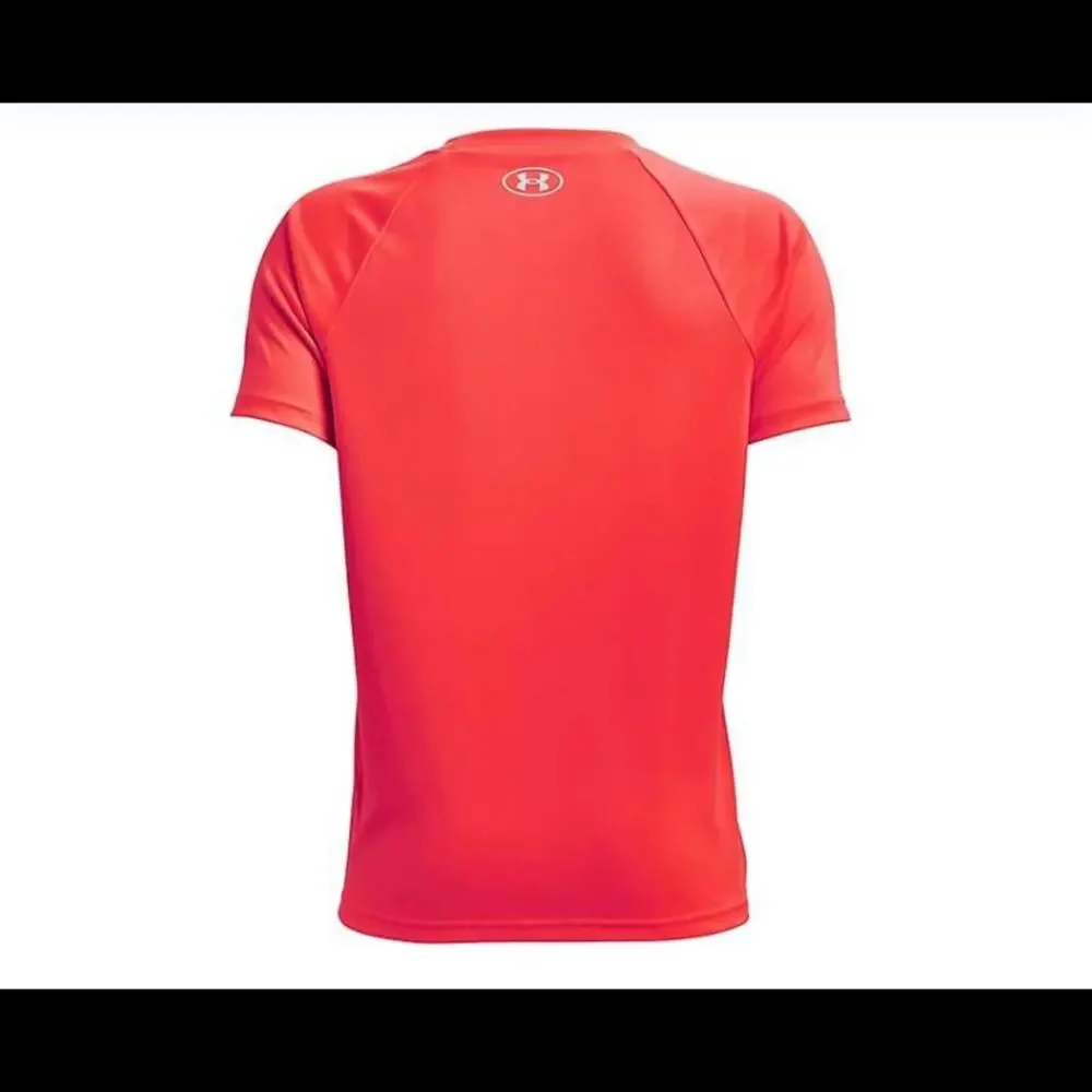 UNDER ARMOUR Boys' UA Tech Hybrid Printed T-Shirt